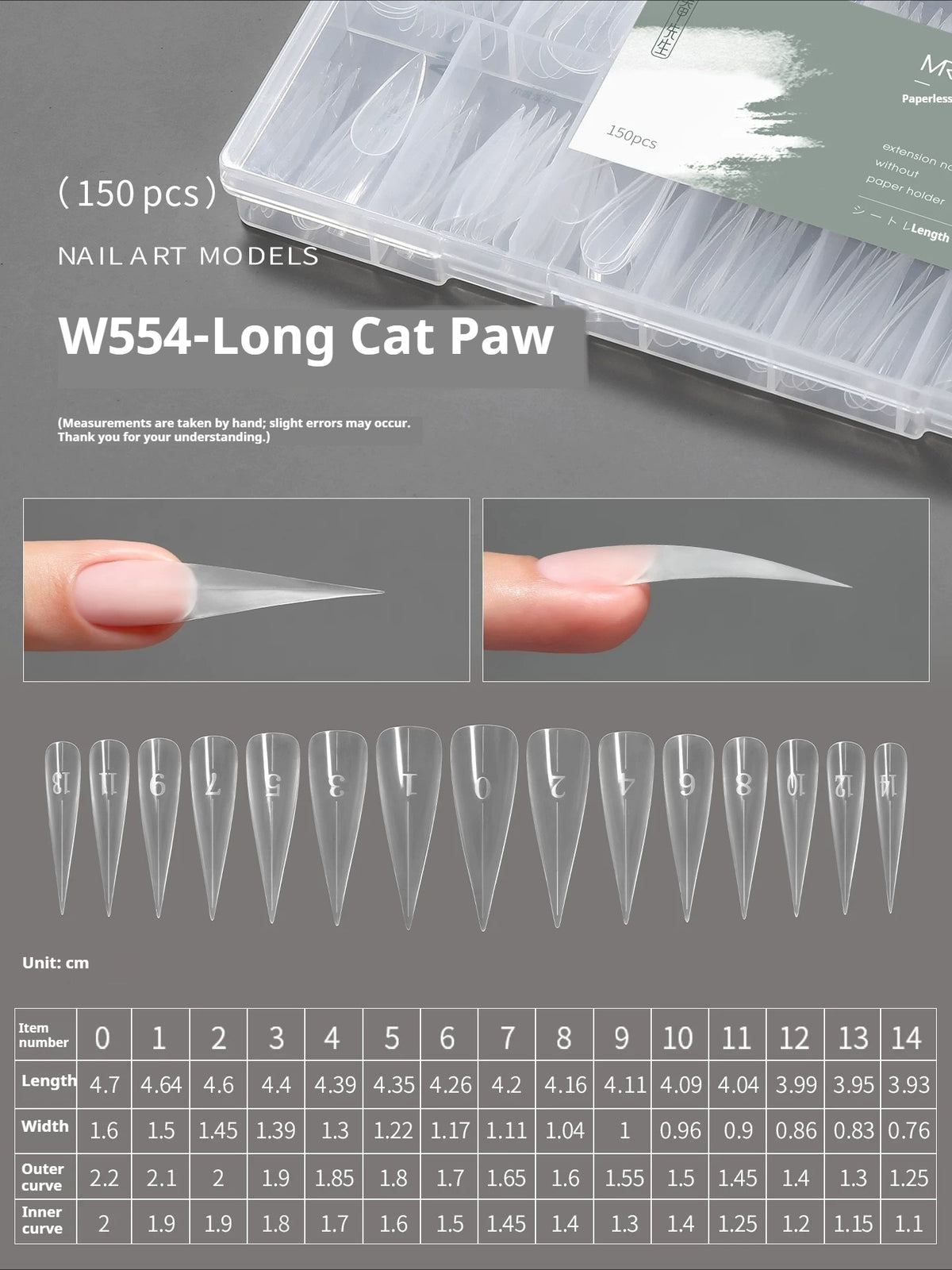 Mr Nail Extension Gel & Sandwich Nail Forms