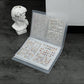Japanese Style Simple Stickers Nail Art Storage Album