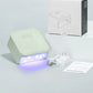 Nail lamp, small size lamp, mini square lamp, plug-in quick-drying induction