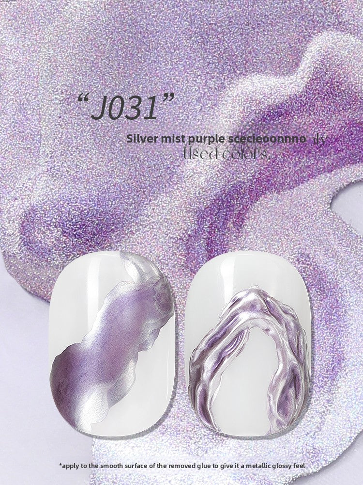 Nail Art Metallic Gradient Blending Solution