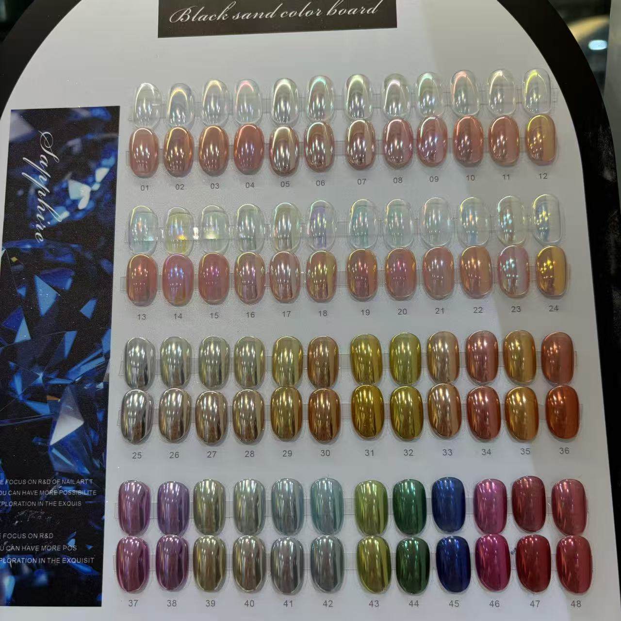 Nail Art Chrome Collection