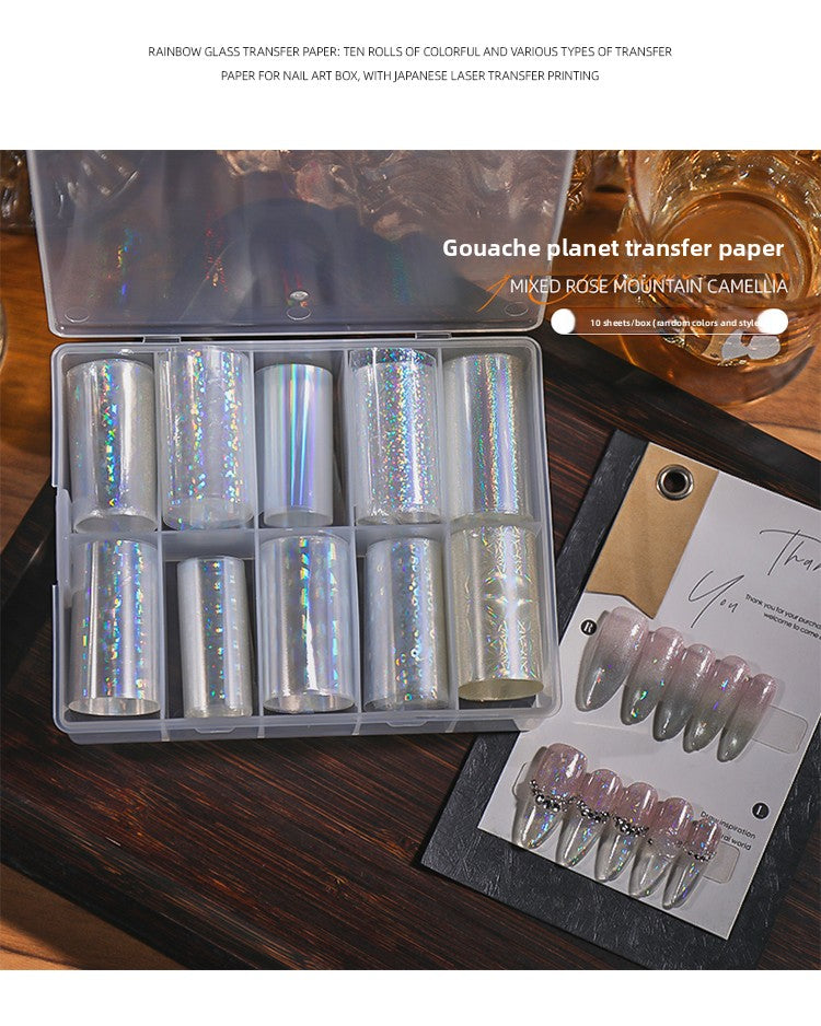 Laser Aurora Transfer Foil Paper