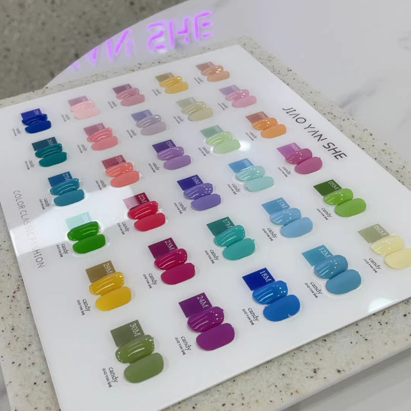 JIAO YAN SHE DISNEY 30 Candy Colors Colletion – LILI DIARY NAIL