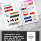 High Quality Acrylic Nail Art Swatch Book 200 /240 /308 Colors for Professional Salon and Home Use
