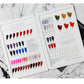 High Quality Acrylic Nail Art Swatch Book 200 /240 /308 Colors for Professional Salon and Home Use