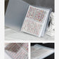 Japanese Style Simple Stickers Nail Art Storage Album