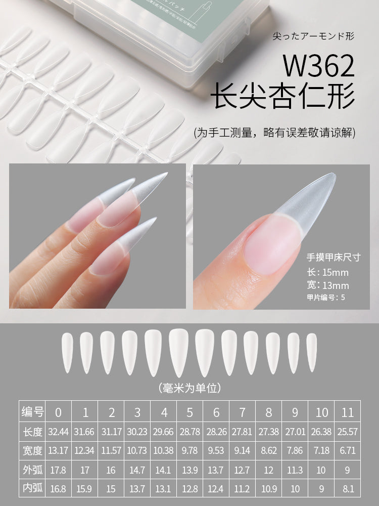 Mr Nail Specialized for nail art salons, 22 styles of ultra-thin, seamless, fully or partially attached Nail Tips