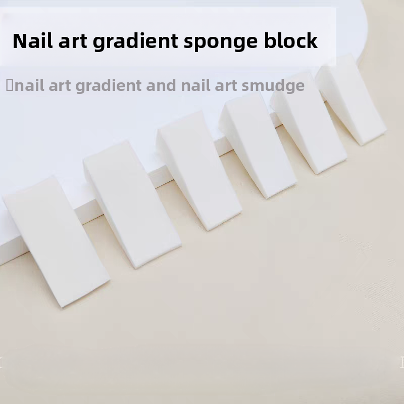 Sponge Nail Art Stamping Kit Sponge Blocks (100pcs）