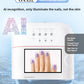 Onail AI Nail Lamp 48W UV LED Auto Sensor Skin Care Nail Art Lamp