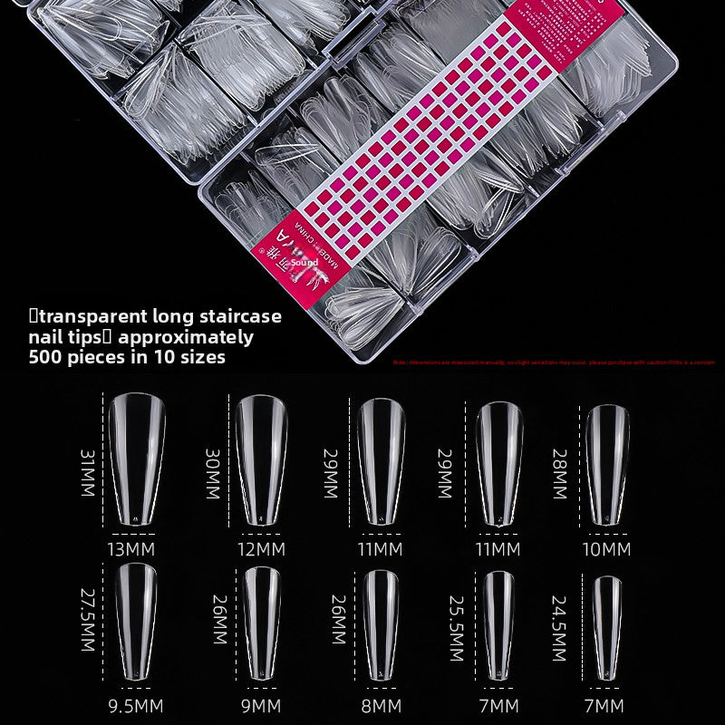 Ultra-thin Transparent Nail Tips For Gel X