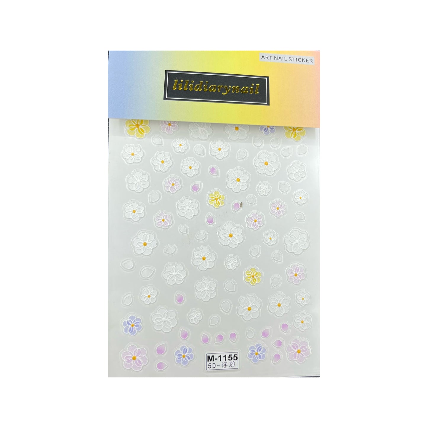 Flower Collection Nail Sticker Decoration