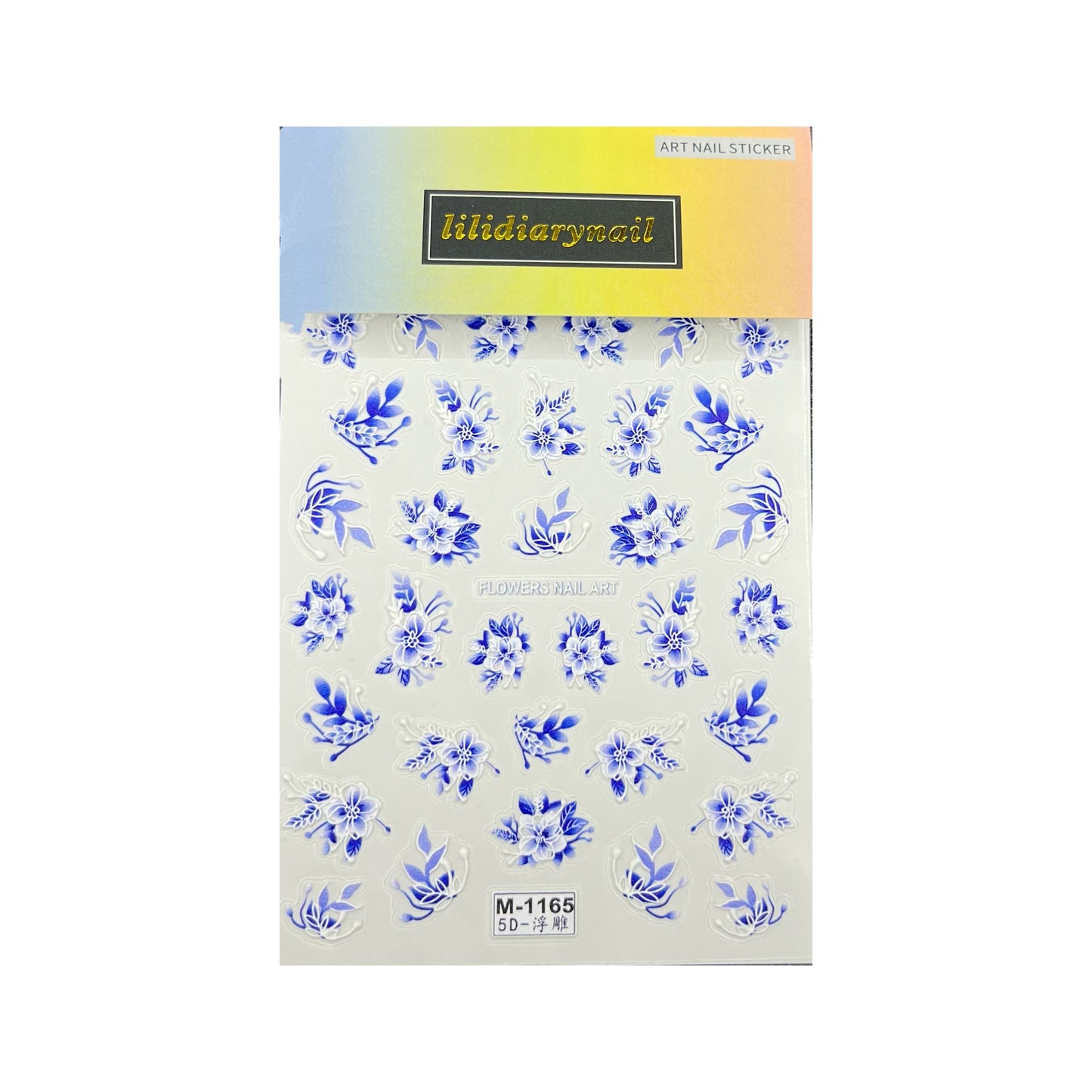 Flower Collection Nail Sticker Decoration