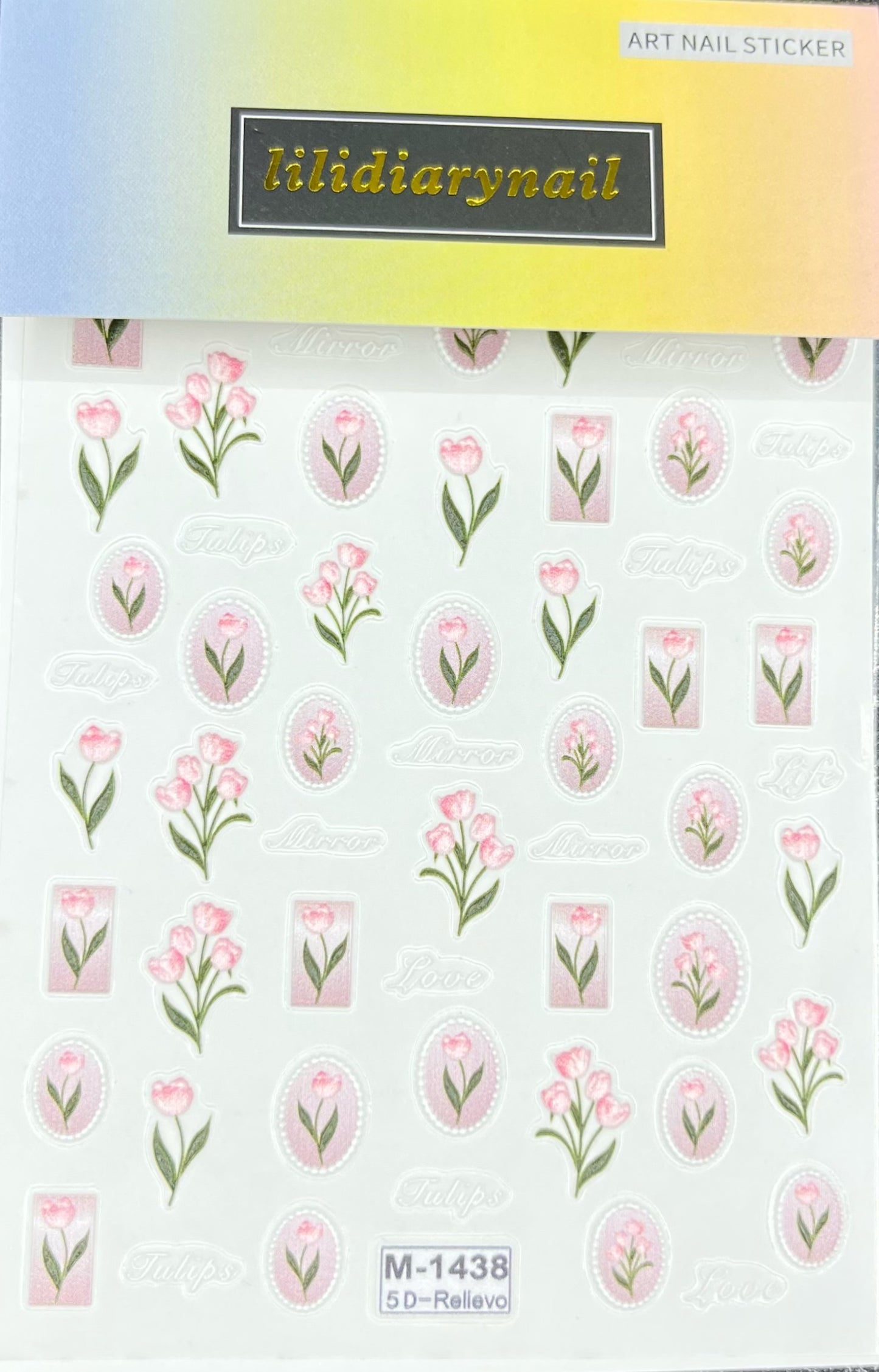 Flower Collection Nail Sticker Decoration