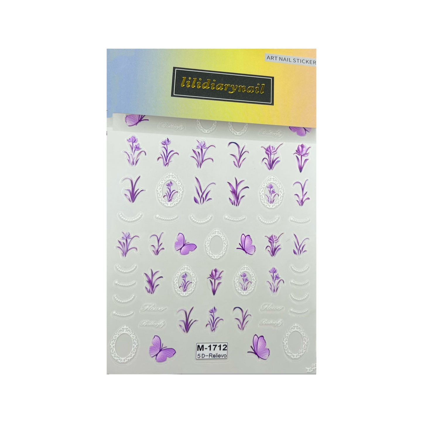Flower Collection Nail Sticker Decoration