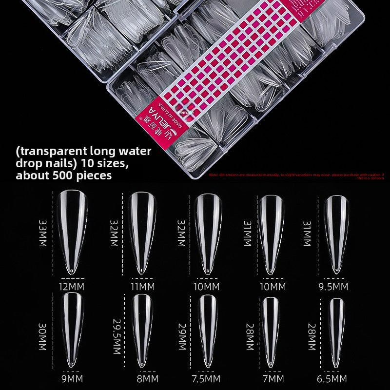 Ultra-thin Transparent Nail Tips For Gel X