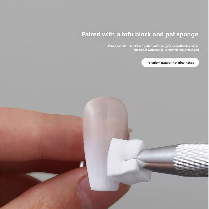 Sponge Nail Art Stamping Kit Sponge Blocks (100pcs）