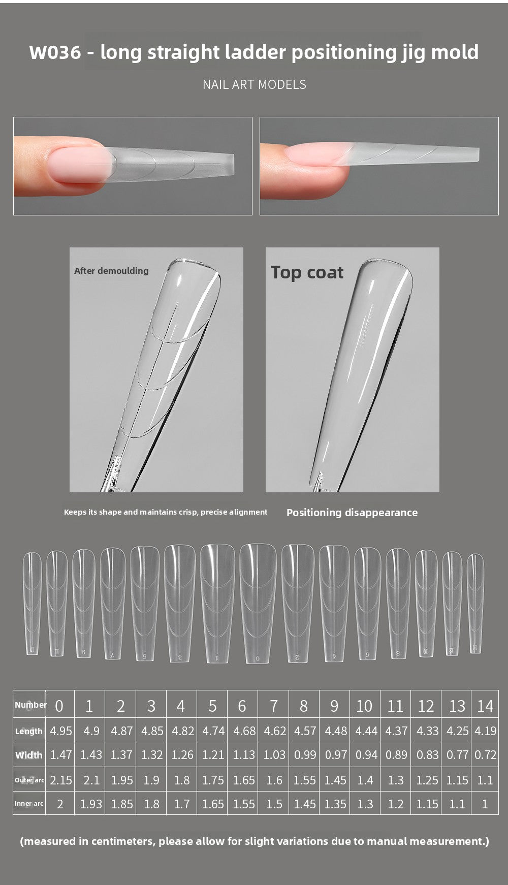 MR NAIL French Nail Forms & 3D Acrylic Builder Gel  Quick Extension Self-leveling