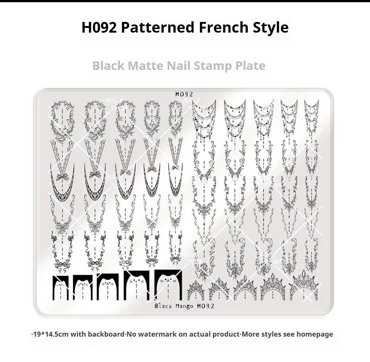 Collections-Black Magic Stamping Plate