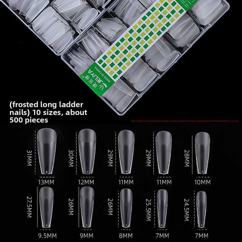 Ultra-thin Transparent Nail Tips For Gel X
