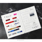 High Quality Acrylic Nail Art Swatch Book 200 /240 /308 Colors for Professional Salon and Home Use