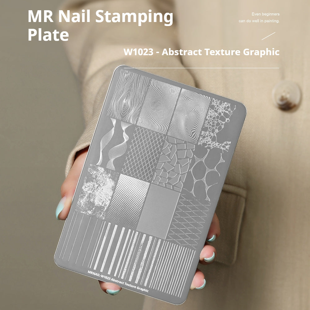 MR NAIL Nail Art Stamping Plate