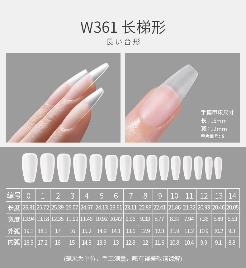 Mr Nail Specialized for nail art salons, 22 styles of ultra-thin, seamless, fully or partially attached Nail Tips