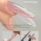 Nail Diamond Extension Gel, Fine Glitter Builder Gel, Shaping UV Gel, Paper-Free Quick Extension, Specialized for Nail Salons