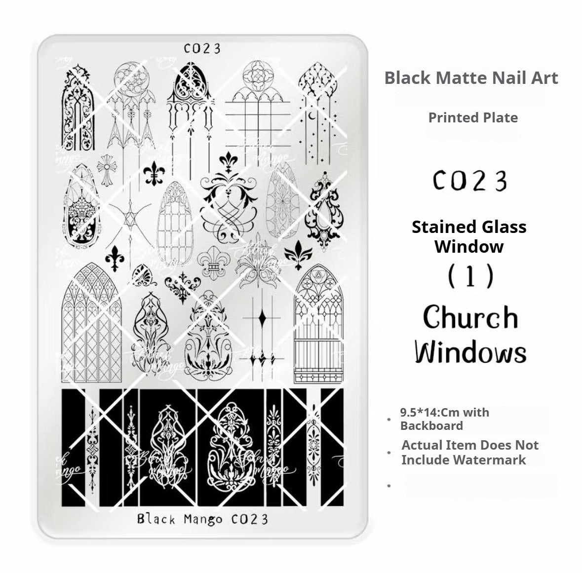 Collections-Black Magic Stamping Plate