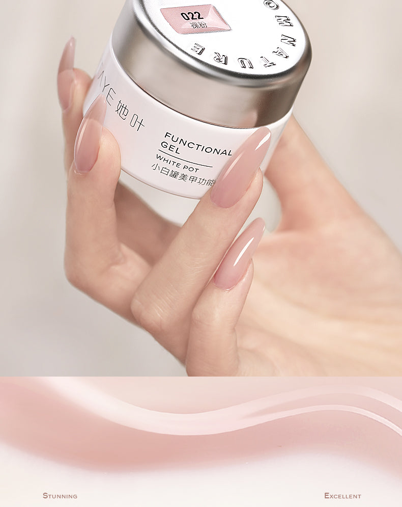 TAYE 3-in-1 Nail Builder Gel Nude Color Quick Extension Gel