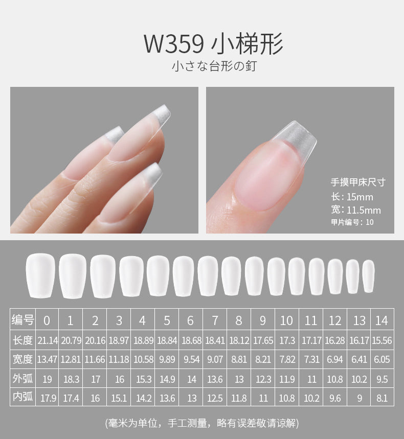 Mr Nail Specialized for nail art salons, 22 styles of ultra-thin, seamless, fully or partially attached Nail Tips