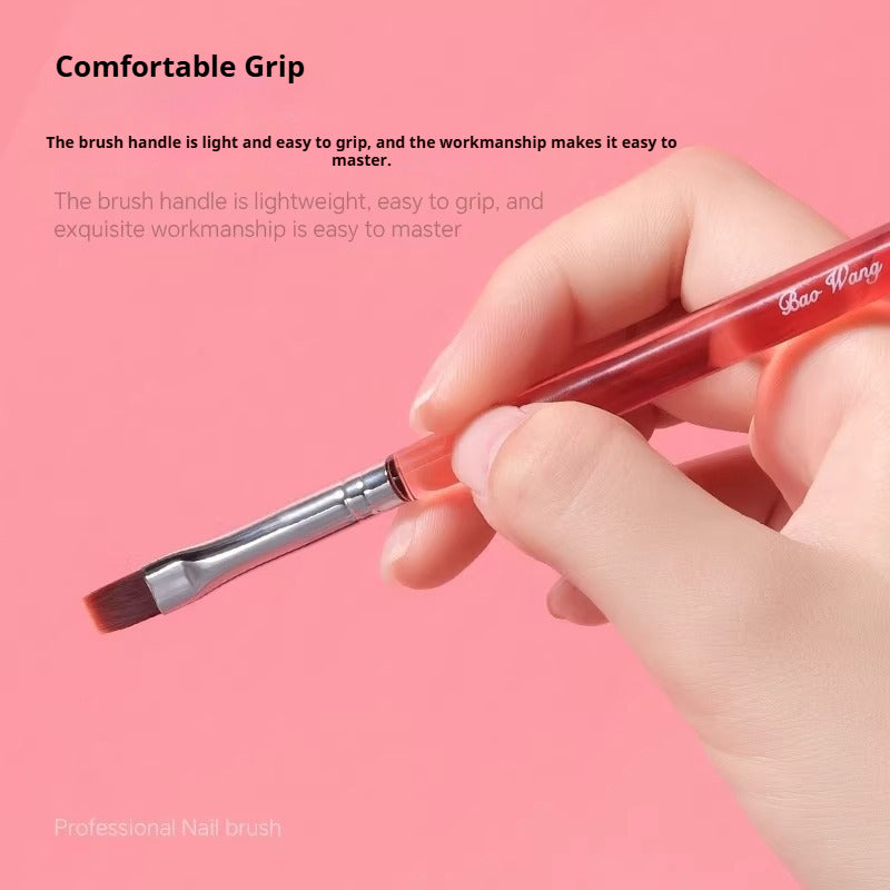 Red Wine Nail Art Brush