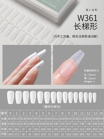 Mr Nail Specialized for nail art salons, 22 styles of ultra-thin, seamless, fully or partially attached Nail Tips