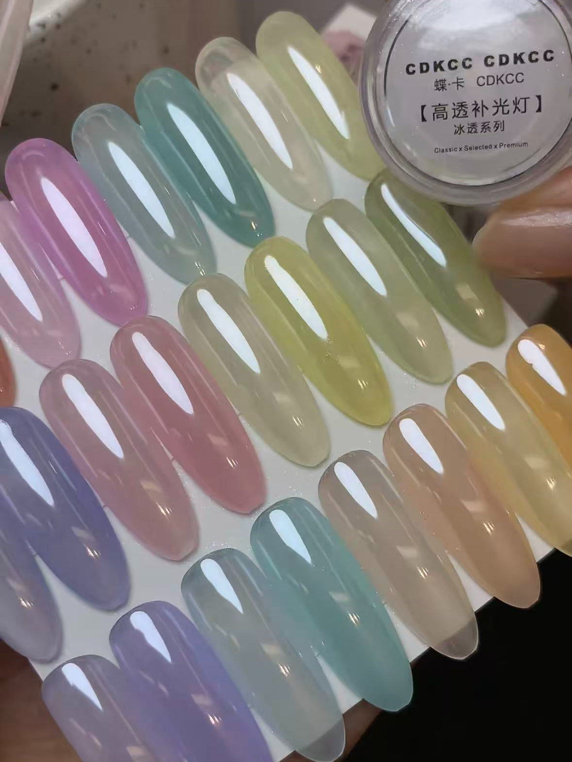 High-Transparency Aurora Crystal-Coated Power