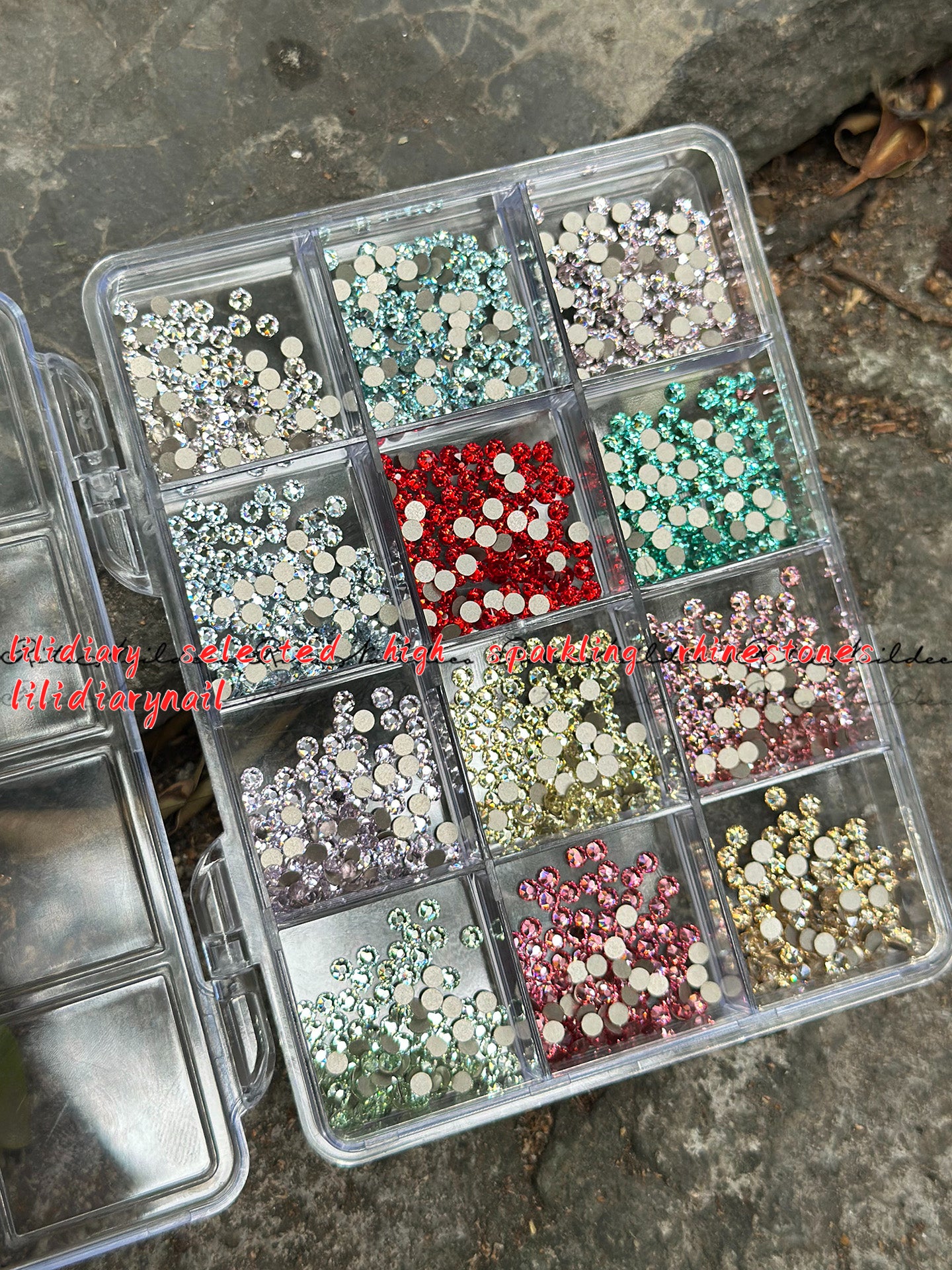 1:1 Swarovski Version Flat back High Sparkling  Rhinestones