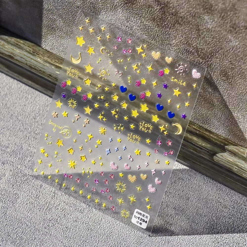 Star Series Nail Sticker Decoration