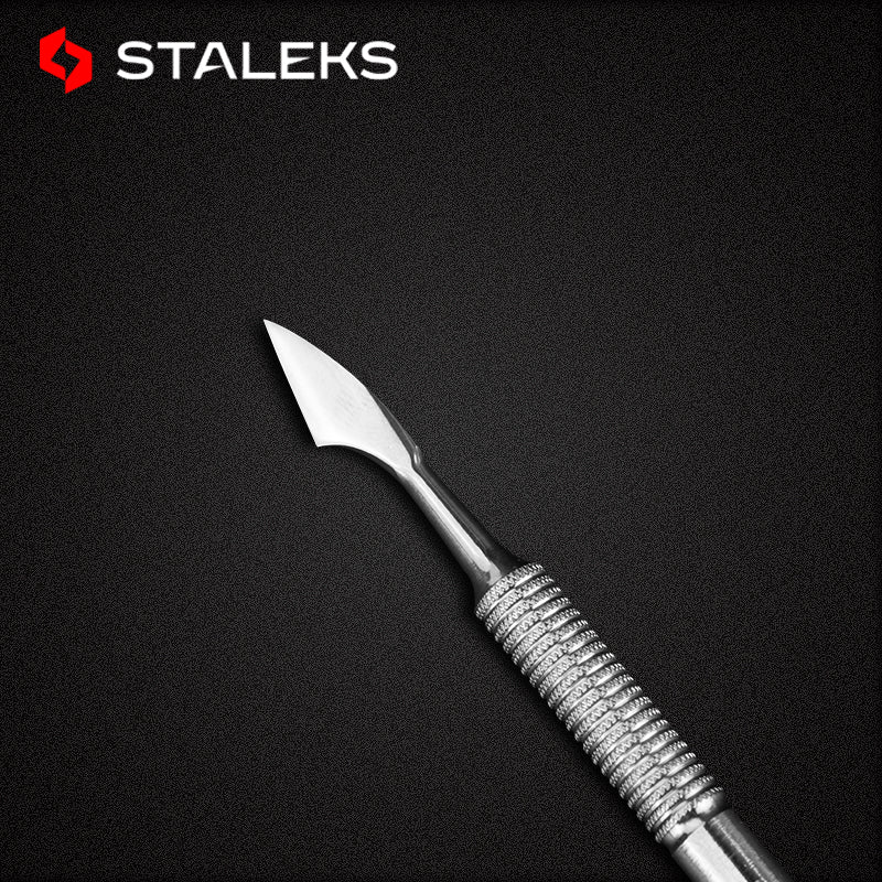 Staleks Pro  Cuticle Pusher Manicure Tool  Russian Style