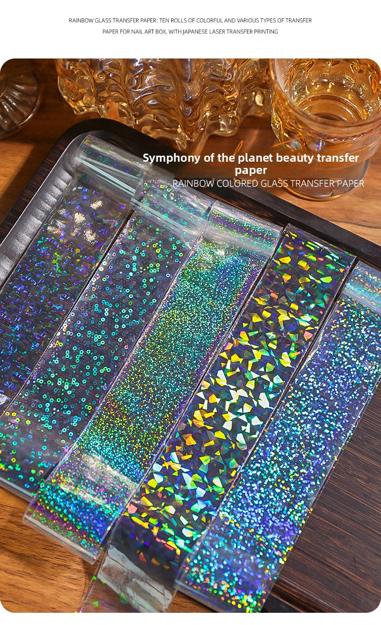 Laser Aurora Transfer Foil Paper