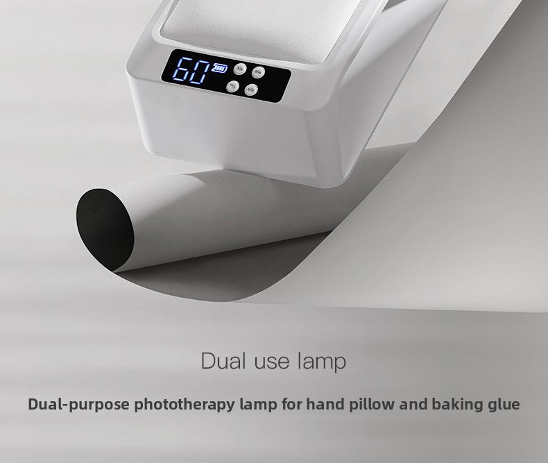 Mr Nail Professional Manicure Hand Pillow UV LED Lamp Cordless