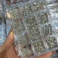 1:1 Swarovski Version Flat back High Sparkling  Rhinestones