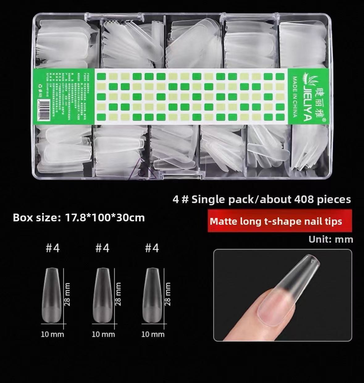 Ultra-thin Transparent Nail Tips For Gel X