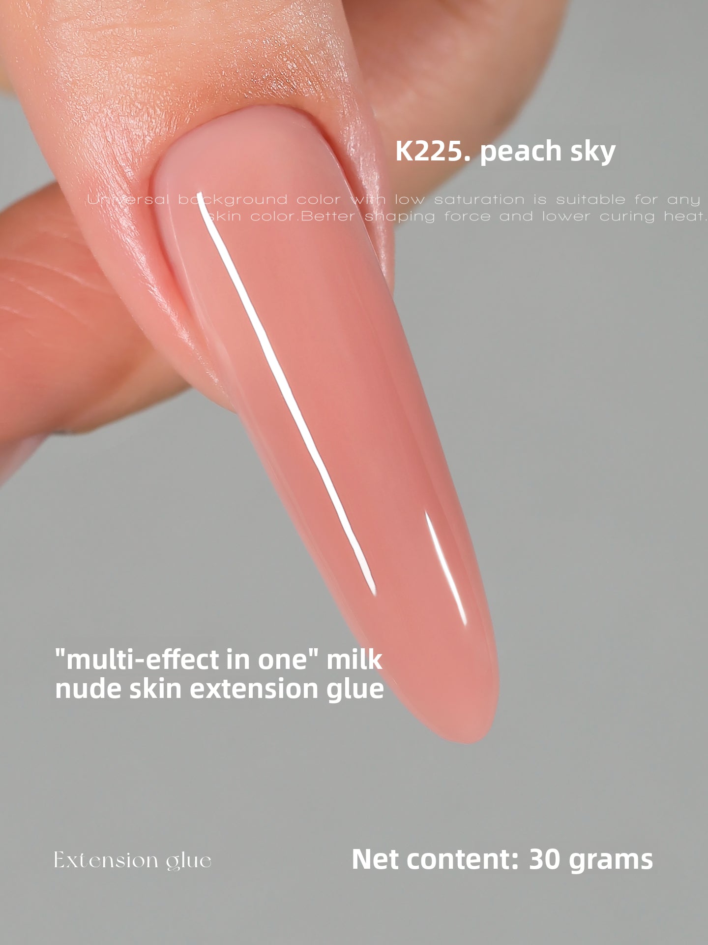 MR NAIL French Nail Forms & 3D Acrylic Builder Gel  Quick Extension Self-leveling