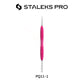 Staleks Pro  Cuticle Pusher Manicure Tool  Russian Style