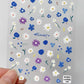 Flower Collection Nail Sticker Decoration