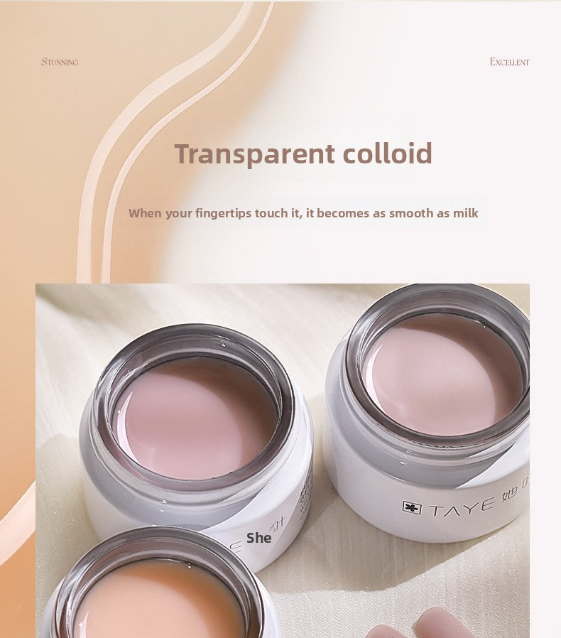 TAYE 3-in-1 Nail Builder Gel Nude Color Quick Extension Gel