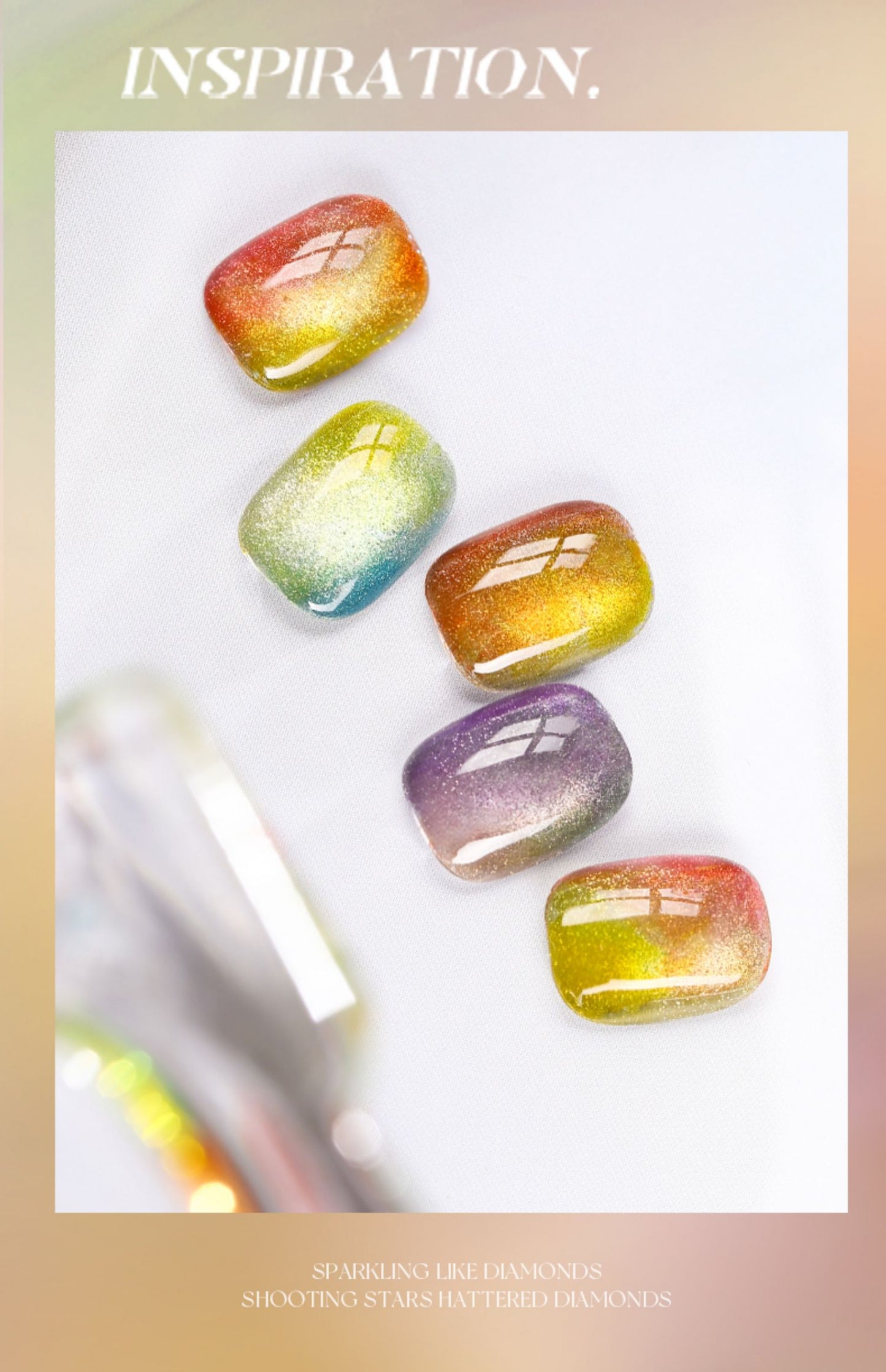 TAYE  Glassy Dopamine Color Nail Polish Gel