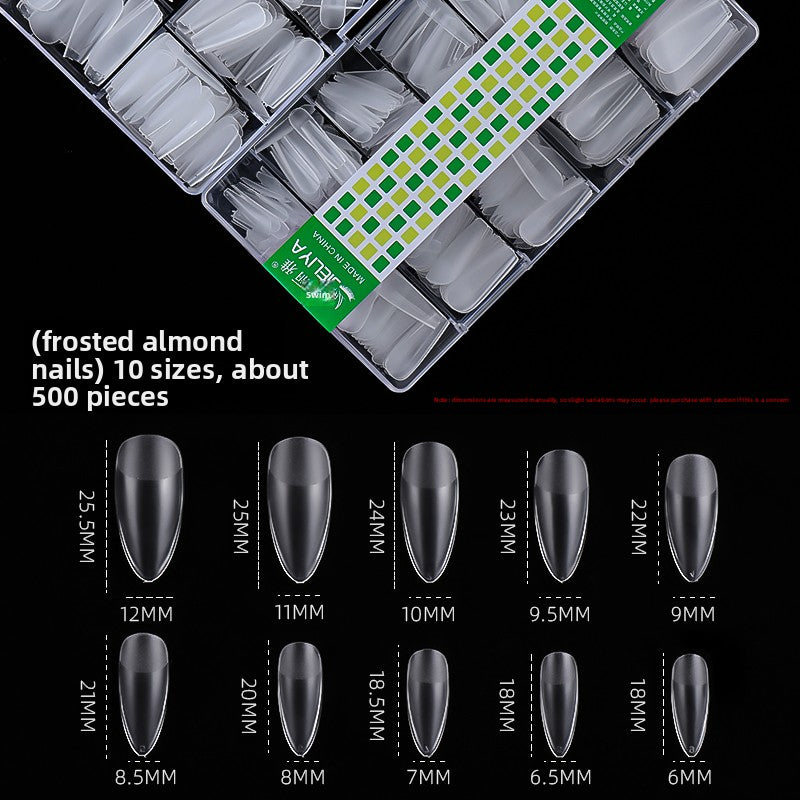 Ultra-thin Transparent Nail Tips For Gel X