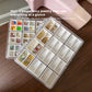 Nail Art Accessory Organizer with Anti-Mixing Compartments, 48-Grid & 24-Grid