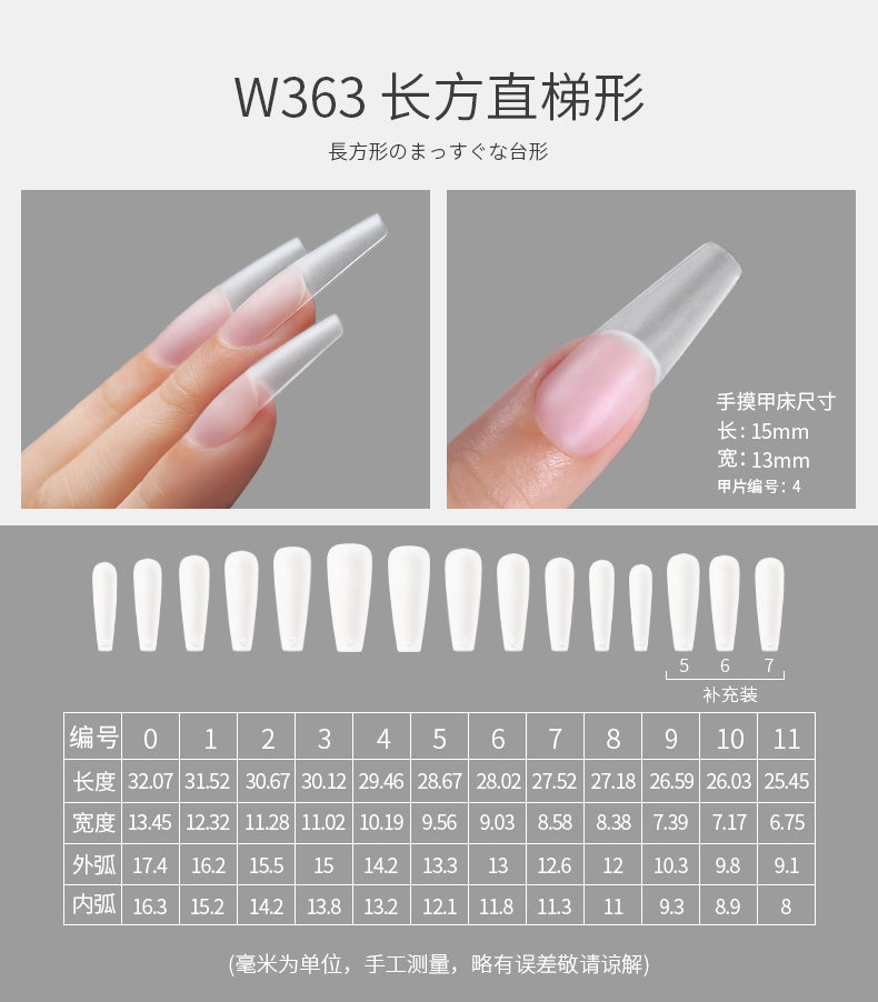 Mr Nail Specialized for nail art salons, 22 styles of ultra-thin, seamless, fully or partially attached Nail Tips