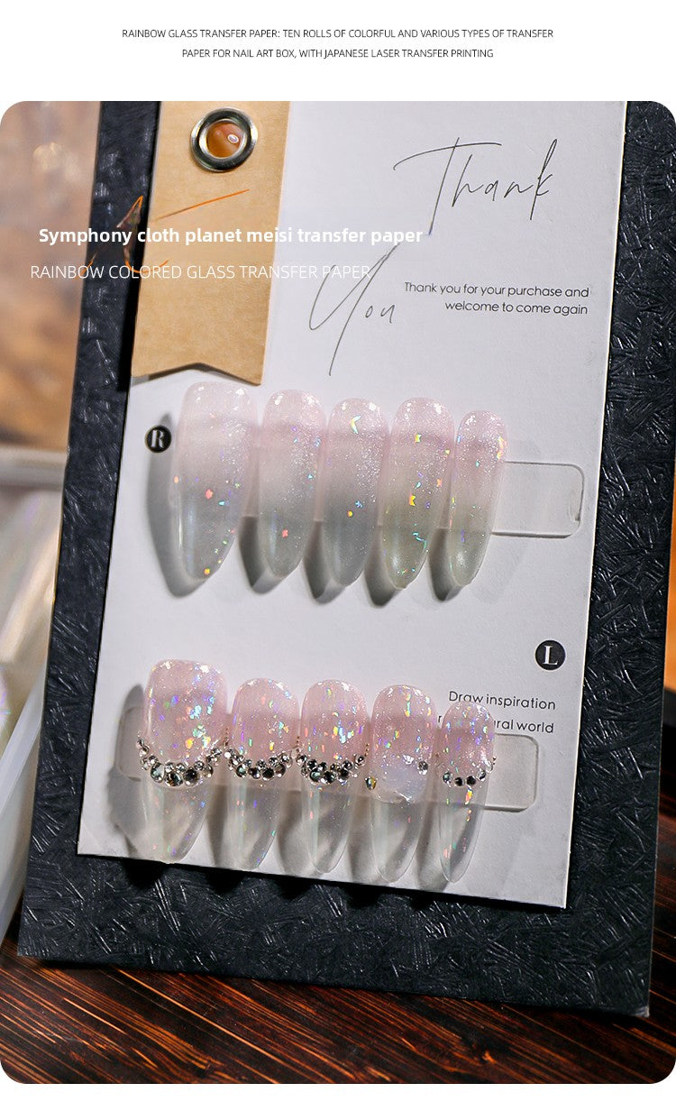 Laser Aurora Transfer Foil Paper