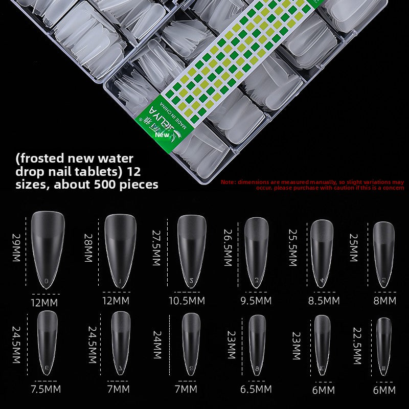 Ultra-thin Transparent Nail Tips For Gel X
